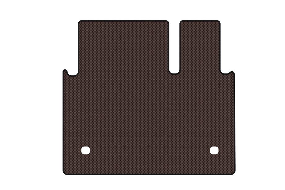 Peugeot Expert 2007-2016 Gummi-Kofferraummatte Carsuit (2012-2016, 1+1, braun) Image