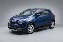 Opel Mokka 2012-2021 Seitenschweller Bosphorus Black (2 Stk., Aluminium) Foto 1