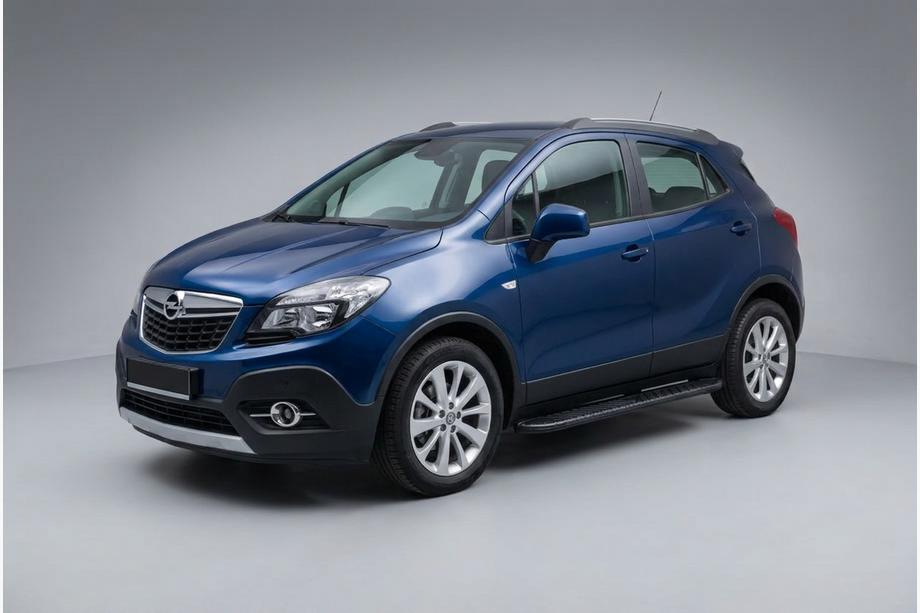 Opel Mokka 2012-2021 Seitenschweller Bosphorus Black (2 Stk., Aluminium) Image