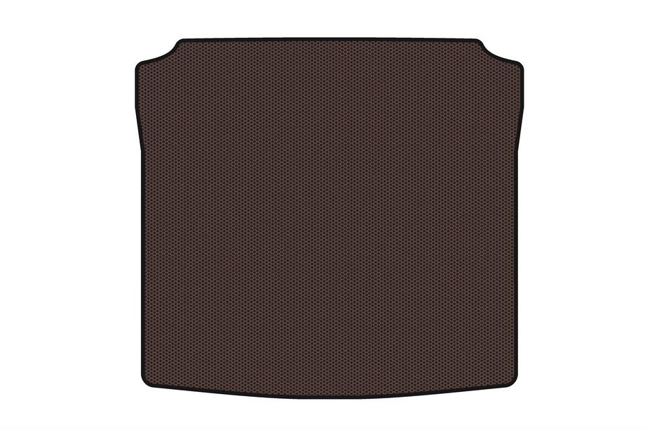 Seat Ibiza 2010-2017 Gummimatte für Kofferraum Carsuit (2010-2012, SW, braun) Image