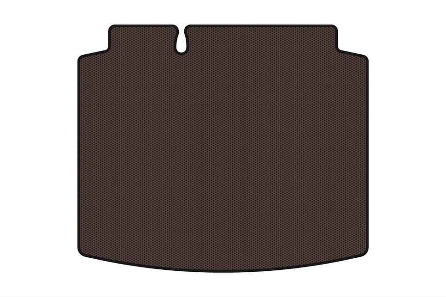 Seat Leon 2005-2012 Gummimatte für Kofferraum Carsuit (HB, 5-türig, braun) Image