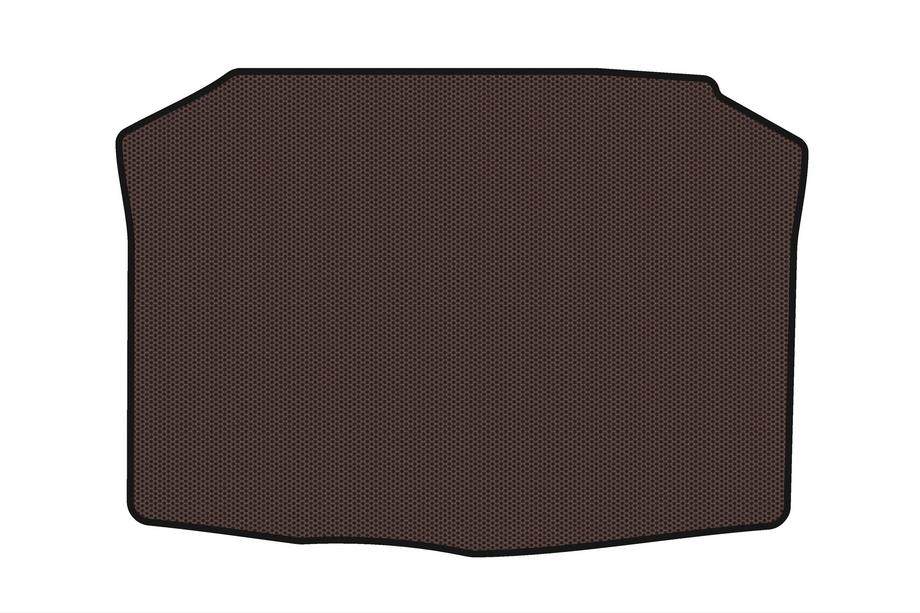 Skoda Fabia 2000-2007 Gummimatte für Kofferraum Carsuit (HB, braun) Image