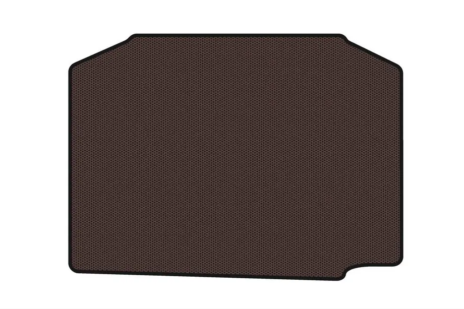 Skoda Fabia 2007-2014 Gummimatte für Kofferraum Carsuit (HB, braun) Foto 1