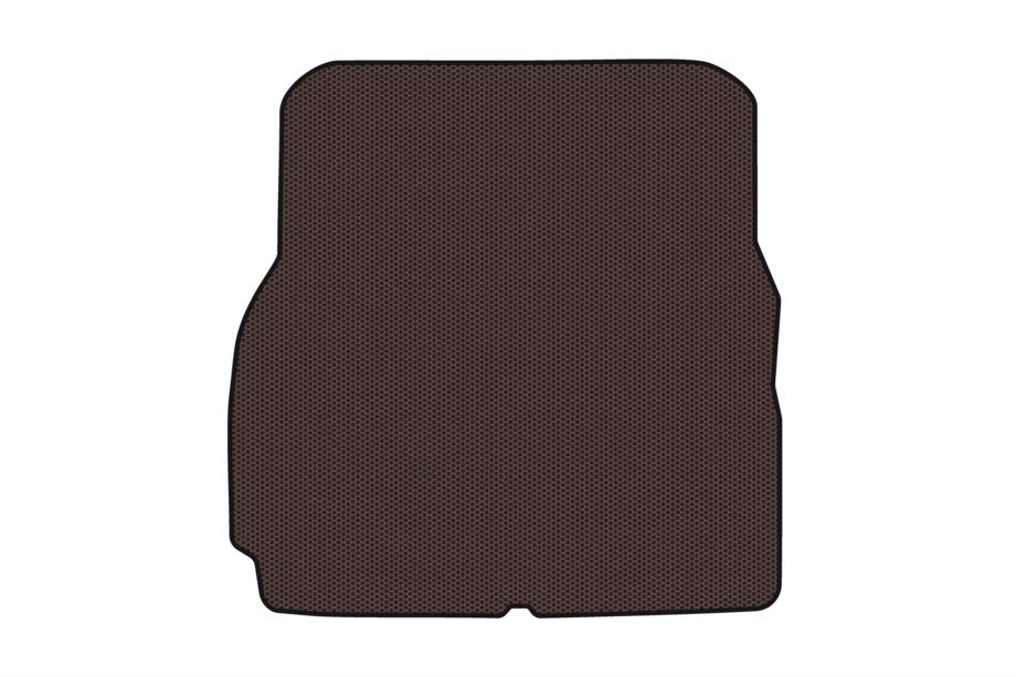 Tesla Model X 2015- Gummimatte für Kofferraum Carsuit (7-Sitzer, USA, braun) Foto 1