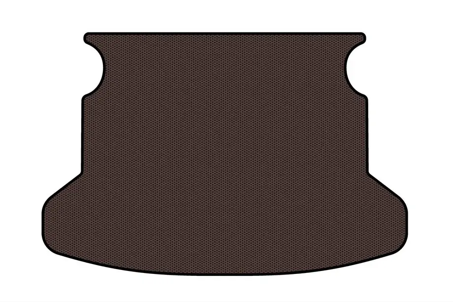Toyota Corolla 2002-2007 Gummimatte für Kofferraum Carsuit (SD, braun) Image