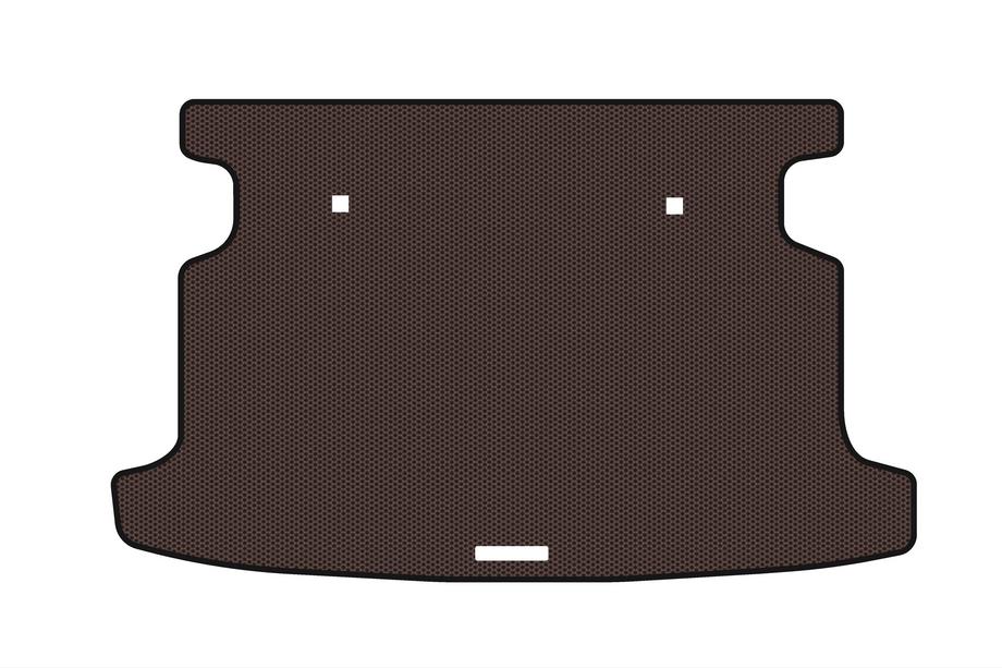 Toyota Corolla 2002-2007 Gummimatte für Kofferraum Carsuit (HB, braun) Image