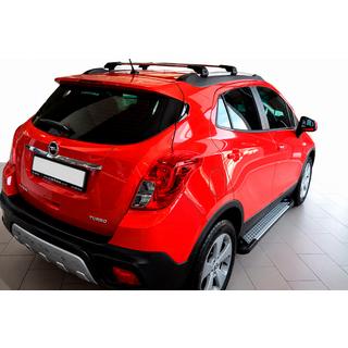 Trittbretter Allmond Grey (2 Stk., Aluminium) Opel Mokka 2012-2021 Foto 1