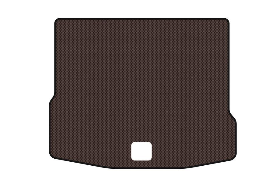 Volkswagen Tiguan 2016-2023 Gummimatte für Kofferraum Carsuit V1 (USA, braun) Image