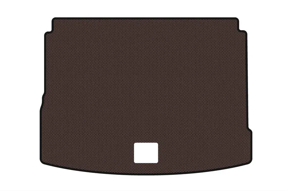Volkswagen Tiguan 2016-2023 Gummimatte für Kofferraum Carsuit V2 (USA, braun) Image