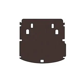 Gummimatte für Kofferraum Carsuit V-1 (Braun) Foto 1