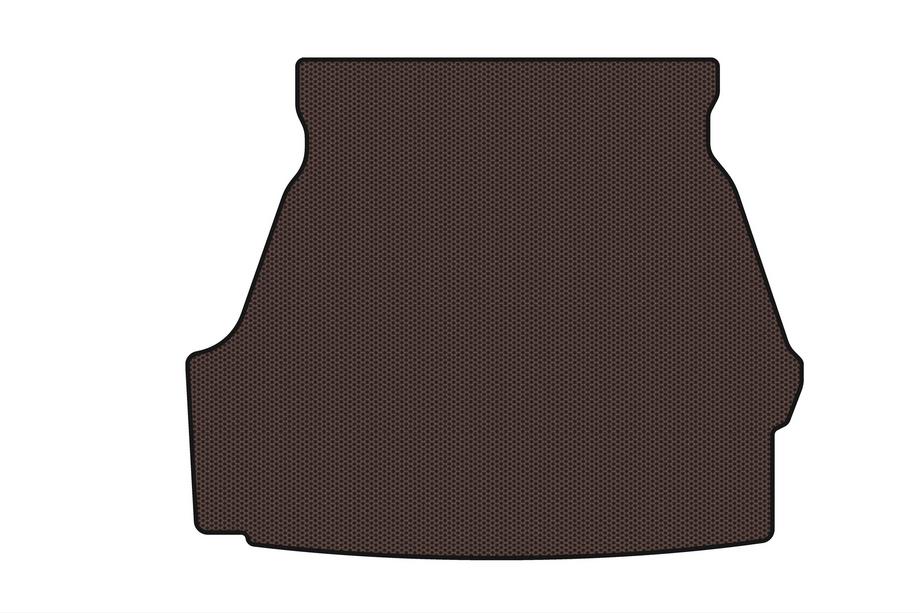 BMW 5 Series E34 1988-1995 Gummimatte für Kofferraum Carsuit V-2 (SD, braun) Image