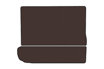 Citroen C-4 Picasso 2013–2022 Gummimatte für Kofferraum Carsuit (3. Reihe umgeklappt, braun) Foto 1