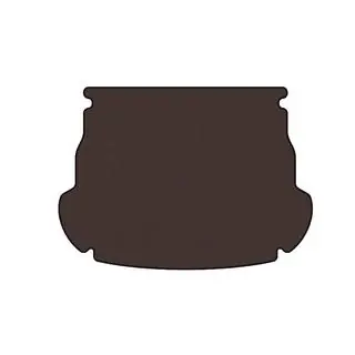 Gummimatte für Kofferraum Carsuit V2 (Braun)