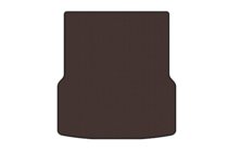 Tesla Model S 2012– Gummimatte für Kofferraum Carsuit vorne (4WD, 2012-2021, braun) Foto 1