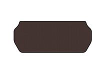 Opel Zafira A 1998-2005 Gummimatte für Kofferraum Carsuit (bis 3. Reihe, 2003-2005, 7-Sitzer, braun) Foto 1