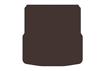 Skoda Superb 2009-2015 Gummimatte für Kofferraum Carsuit (doppelter Ladeboden, SW, braun) Foto 1