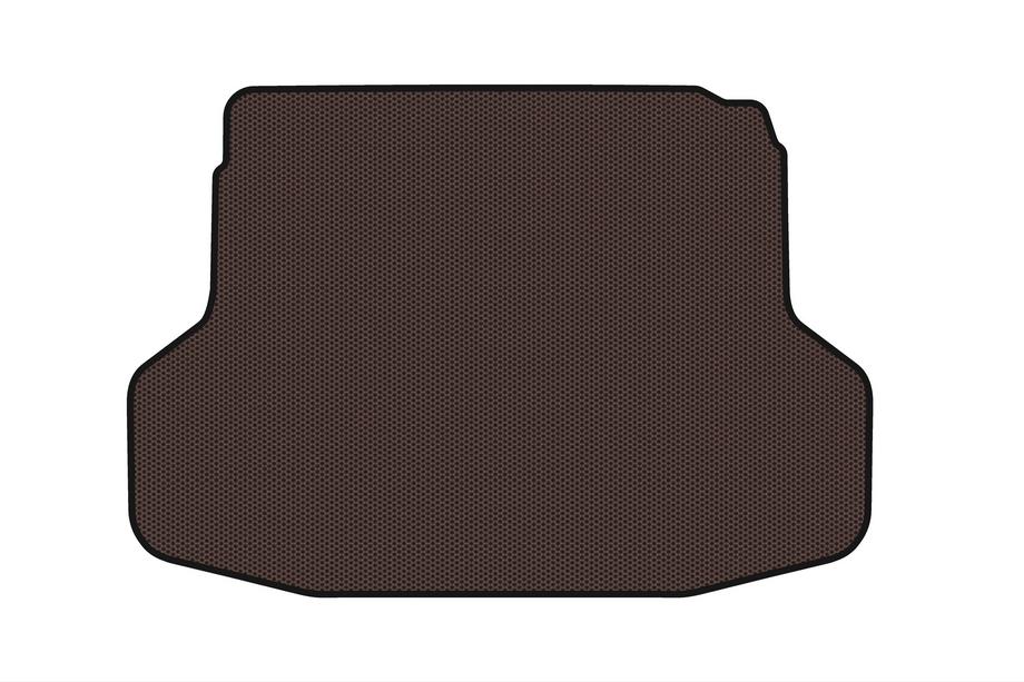 Honda Civic Sedan VII 2001-2006 Gummimatte für Kofferraum Carsuit (Coupé, braun) Image