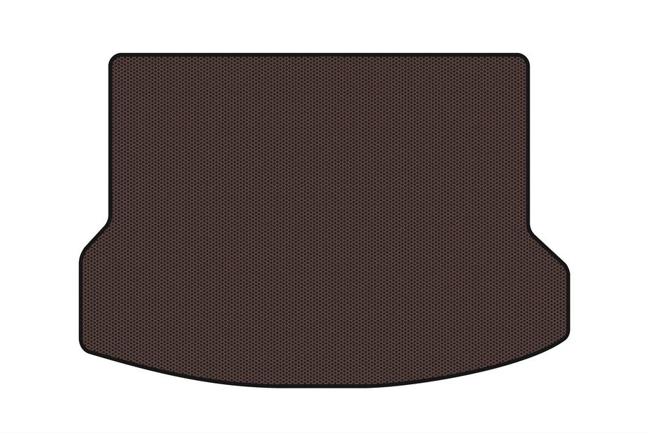 Nissan X-trail T32/Rogue 2014-2021 Gummimatte für Kofferraum Carsuit (5-Sitzer, Europa, braun) Image