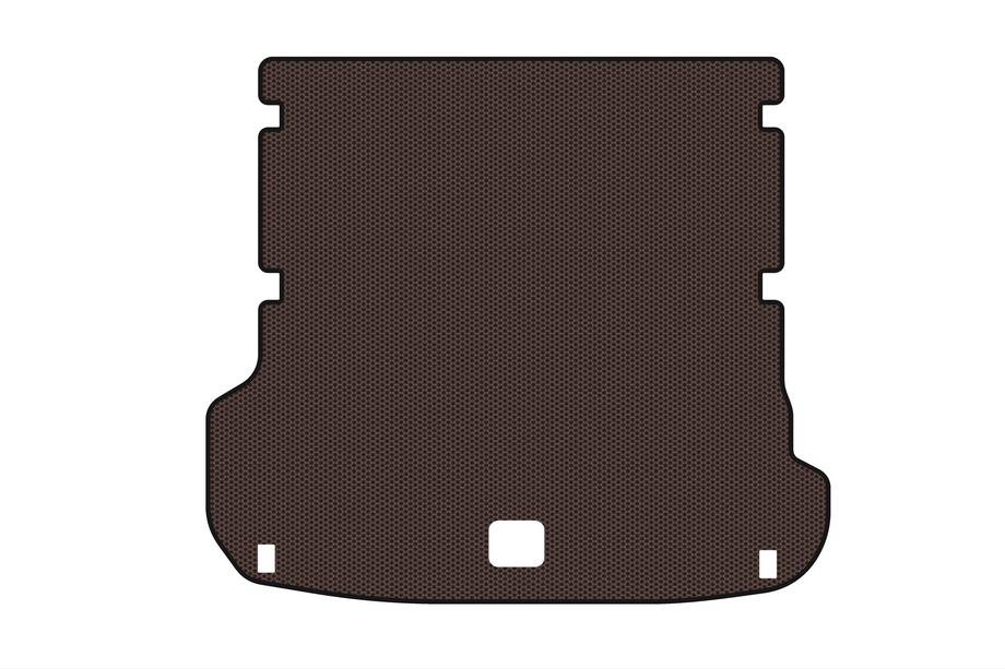 Audi Q7 2015–2026 Gummimatte für Kofferraum Carsuit (7-Sitzer, braun) Foto 1