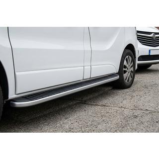 Seitenschweller Tayga Grey (2 Stk., Aluminium) Opel Vivaro 2001–2015 Foto 1