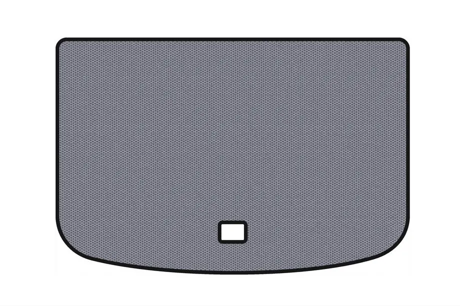Audi A1 2010-2018 Gummimatte für Kofferraum Carsuit (HB, 3-türig, grau) Image