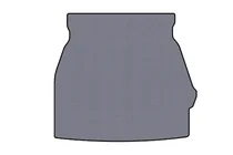 BMW 5 Series E34 1988-1995 Gummimatte für Kofferraum Carsuit V-1 (SD, grau) Foto 1