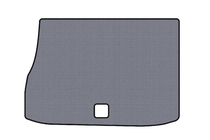 Citroen DS-5 2011-2015 Gummimatte für Kofferraum Carsuit (HB, Hybrid/Automatik, grau) Foto 1