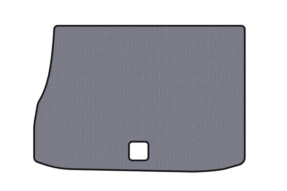 Citroen DS-5 2011-2015 Gummimatte für Kofferraum Carsuit (HB, Hybrid/Automatik, grau) Image