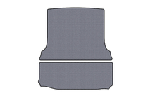 Fiat Fiorino/Qubo 2008-2024 Gummimatte für Kofferraum Carsuit (Laderaum, grau) Foto 1