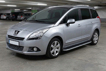 Peugeot 5008 2009-2016 Seitenschweller Tayga Grey (2 Stk., Aluminium) Foto 1