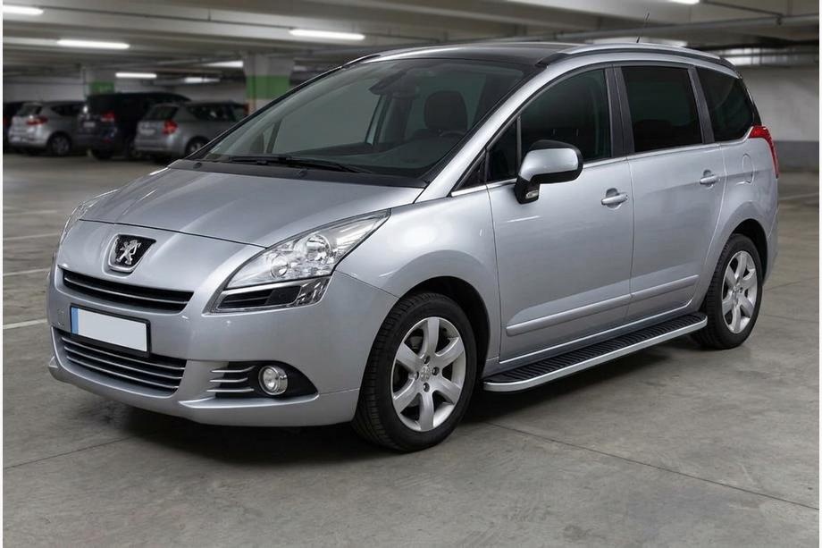 Peugeot 5008 2009-2016 Seitenschweller Tayga Grey (2 Stk., Aluminium) Image