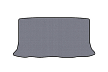 Nissan Micra K12 2003-2010 Gummimatte für Kofferraum Carsuit (HB, grau) Foto 1