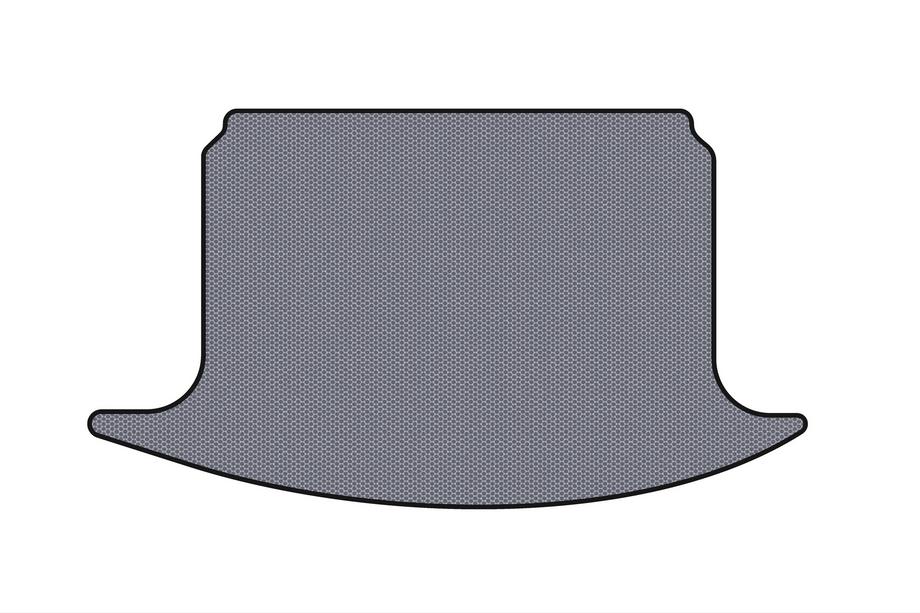 Peugeot 307 2001-2008 Gummimatte für Kofferraum Carsuit (2001-2005, HB, 5-türig, grau) Image
