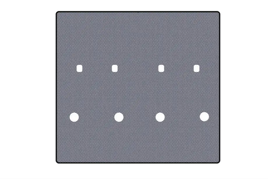 Peugeot Partner/Rifter 2019- Gummimatte für Kofferraum Carsuit (Langer Radstand, grau) Image