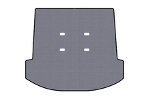 Toyota Fortuner 2006-2015 Gummimatte für Kofferraum Carsuit (Grau) Foto 1