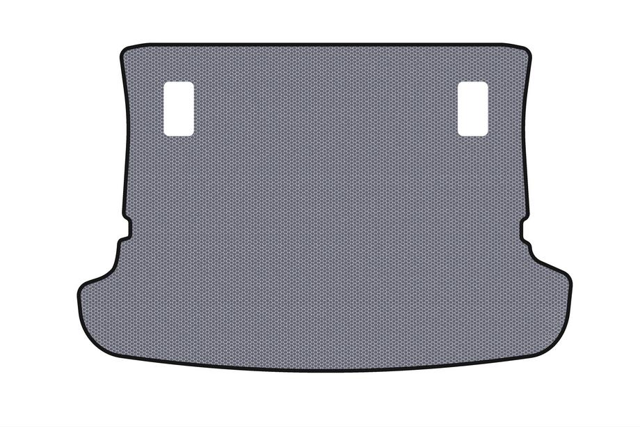 Toyota Corolla Verso 2004-2009 Gummimatte für Kofferraum Carsuit (7-Sitzer, grau) Foto 1