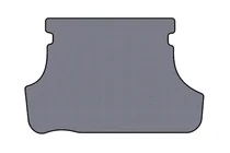 Toyota Yaris 2006-2011 Gummimatte für Kofferraum Carsuit (SD, USA, grau) Foto 1