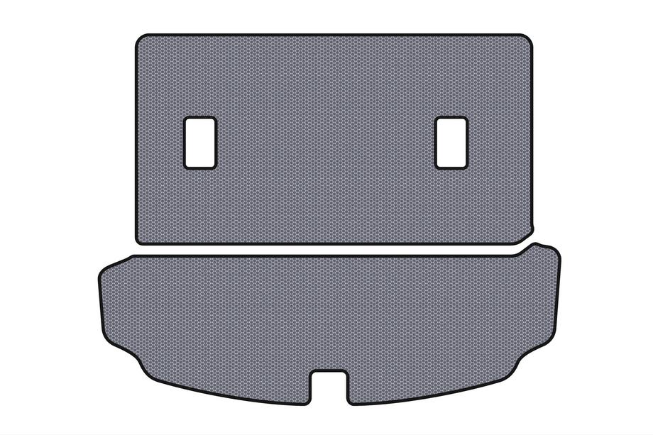 Acura MDX 2007-2013 Gummimatte für Kofferraum Carsuit V-2 (Grau) Foto 1