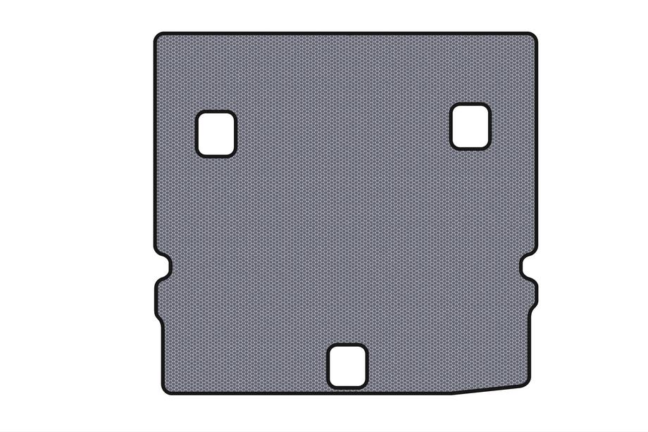 Chevrolet Orlando 2010-2018 Gummimatte für Kofferraum Carsuit V-2 (Grau) Image
