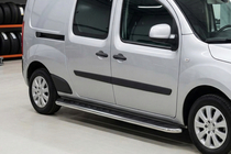 Renault Kangoo 2008–2020 Trittbretter Maydos V1 (2 Stk., Aluminium & Edelstahl) Foto 1