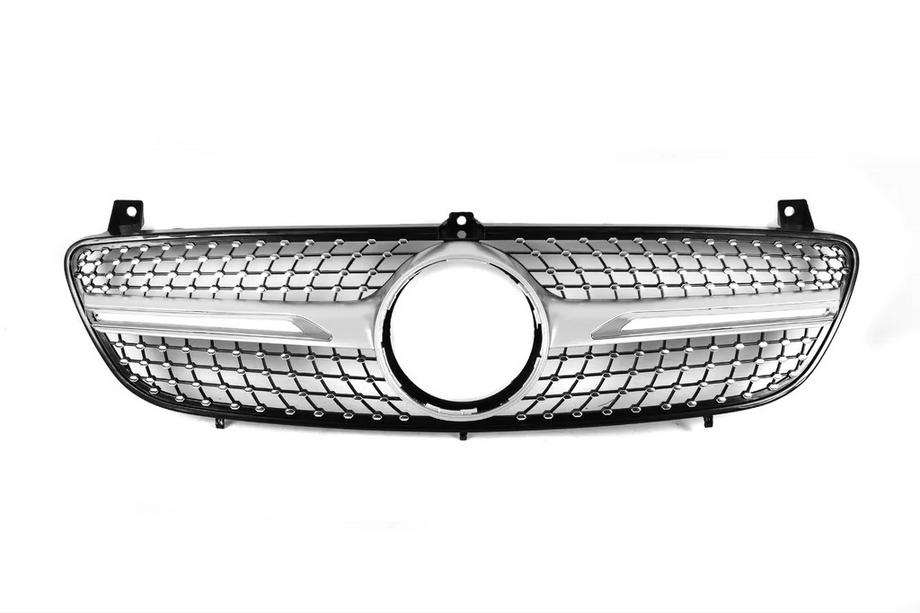 Mercedes Vito W639 2004-2014 B-Ware Frontgrill Diamond Silver (2004-2010) Image