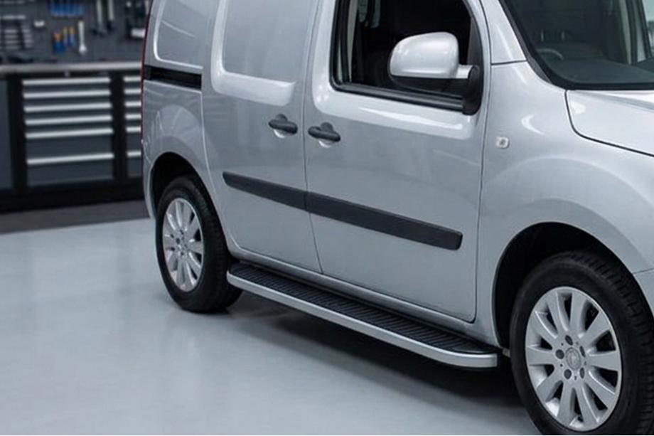 Renault Kangoo 2008–2020 Seitenschweller Tayga Grey (2 Stk., Aluminium) Image