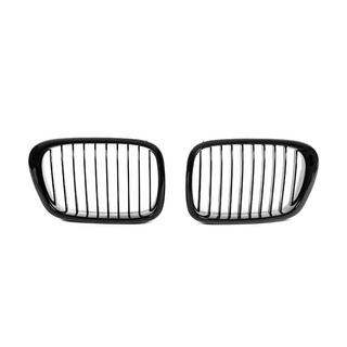 Nieren 1-Bar (2000-2003, Schwarz Glanz) BMW 5 Series E39 1996-2003 Foto 2