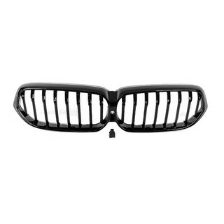 Nieren 1-Bar (2020-2023, Schwarz Glanz) BMW 6 Series G32 2017- Foto 2