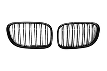 BMW 7 Series F01/F02 2008-2015 Nieren M-Look (Schwarz Glanz) Foto 2