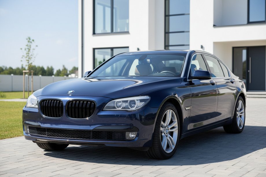 BMW 7 Series F01/F02 2008-2015 Nieren M-Look (Schwarz Glanz) Image