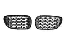 BMW 7 Series G11/G12 2015-2022 Nieren Diamond Black (2016-2019, Schwarz Glanz) Foto 5