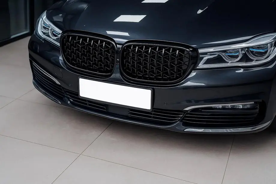 BMW 7 Series G11/G12 2015-2022 Nieren Diamond Black (2016-2019, Schwarz Glanz) Image