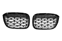 BMW X3 G01 2018- Nieren Diamond Black (2018-2021, schwarzer Rahmen) Foto 5