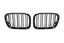 BMW X5 E53 1999–2006 M-Look Nieren (1999-2003, Schwarz Glanz) Foto 5